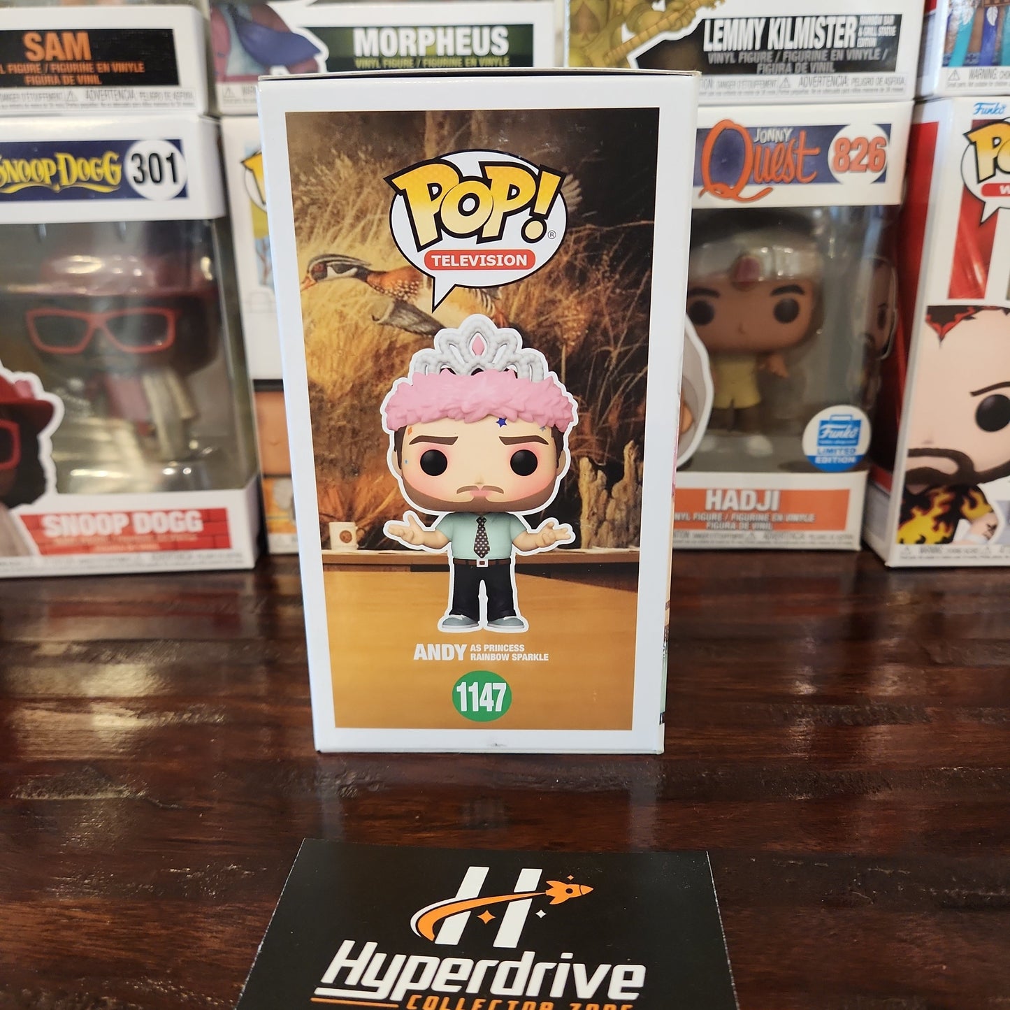Parks and Recreation Andy as Princess Rainbow Sparkle Funko Pop! Vinyl Figure #1147 Funko