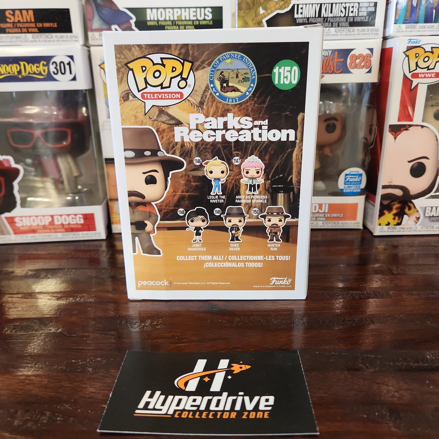 Parks and Recreation Hunter Ron Swanson Funko Pop! Vinyl Figure #1150 Funko