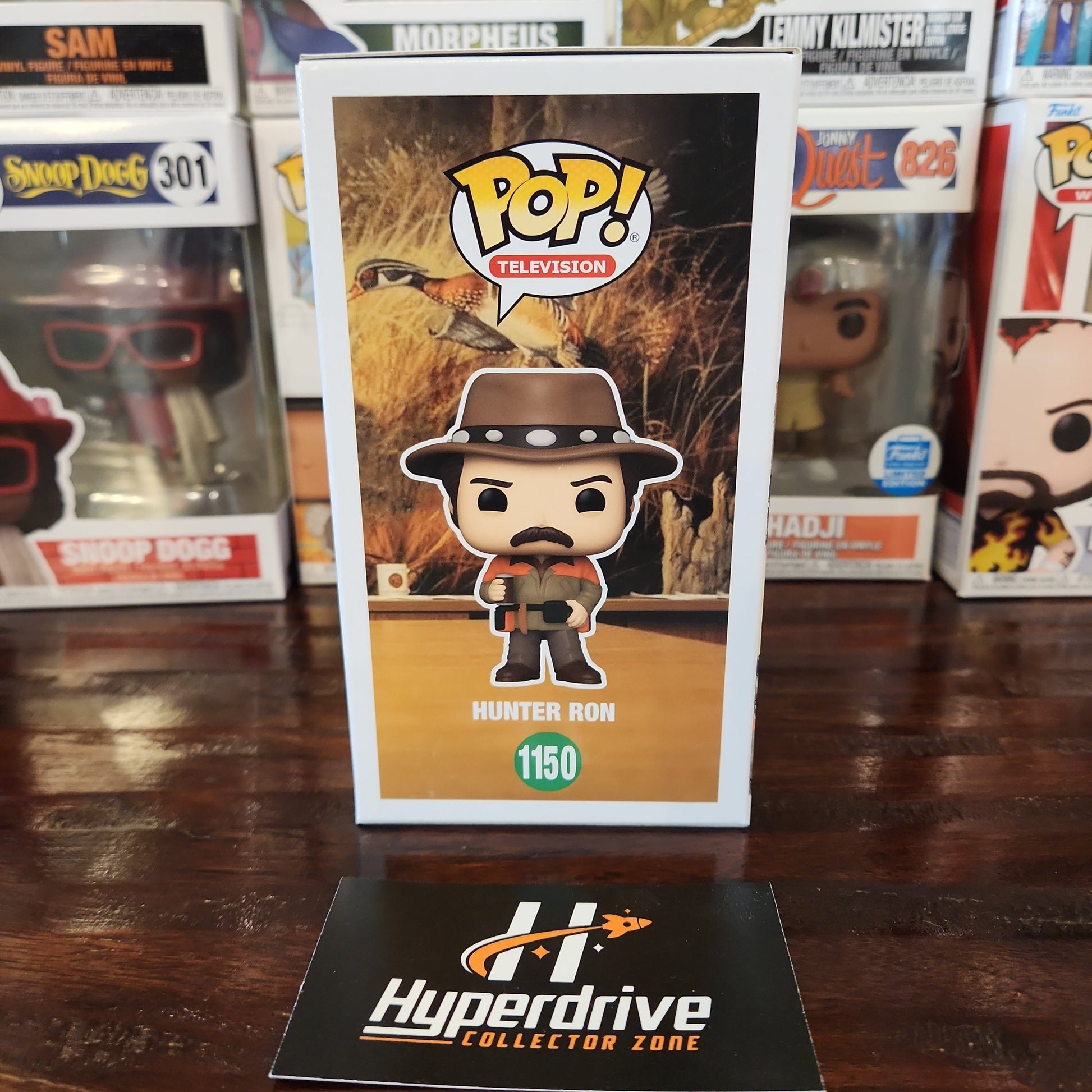 Parks and Recreation Hunter Ron Swanson Funko Pop! Vinyl Figure #1150 Funko