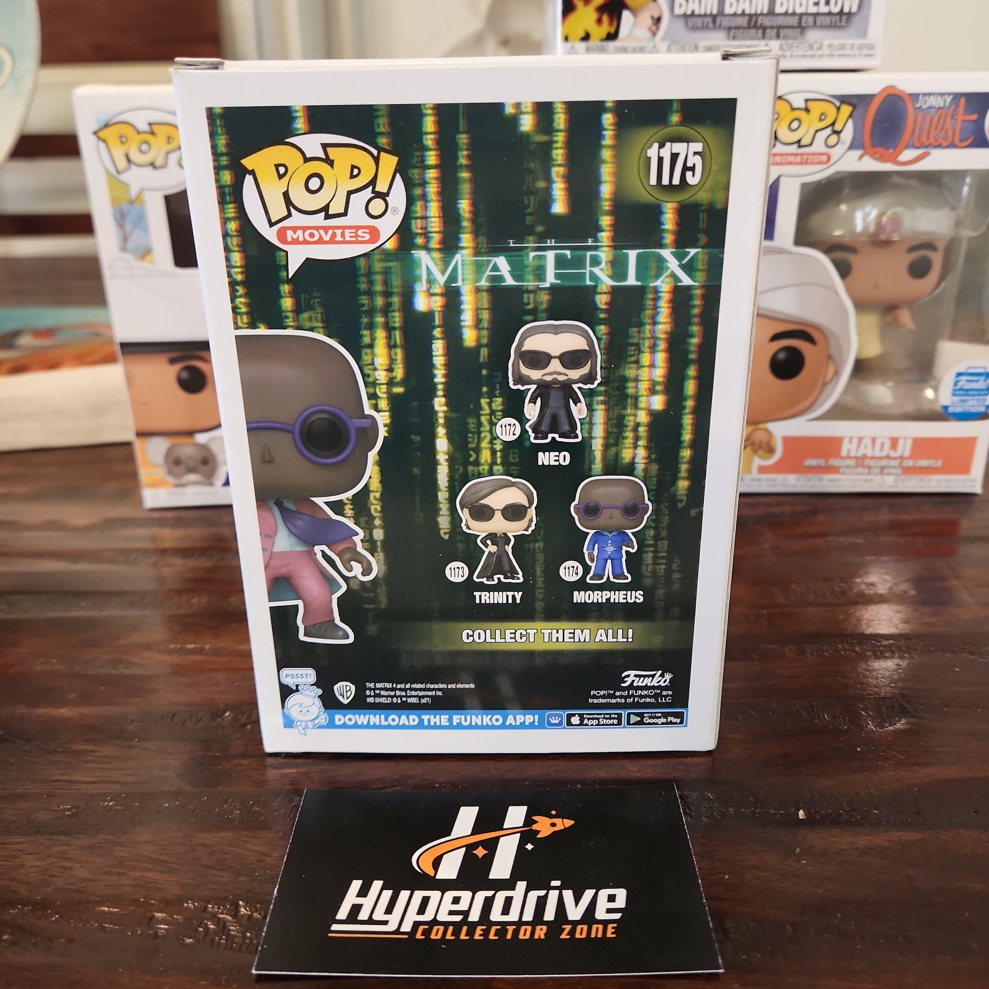 The Matrix Resurrection Morpheus Funko Pop Vinyl Figure #1175 Exclusive Funko