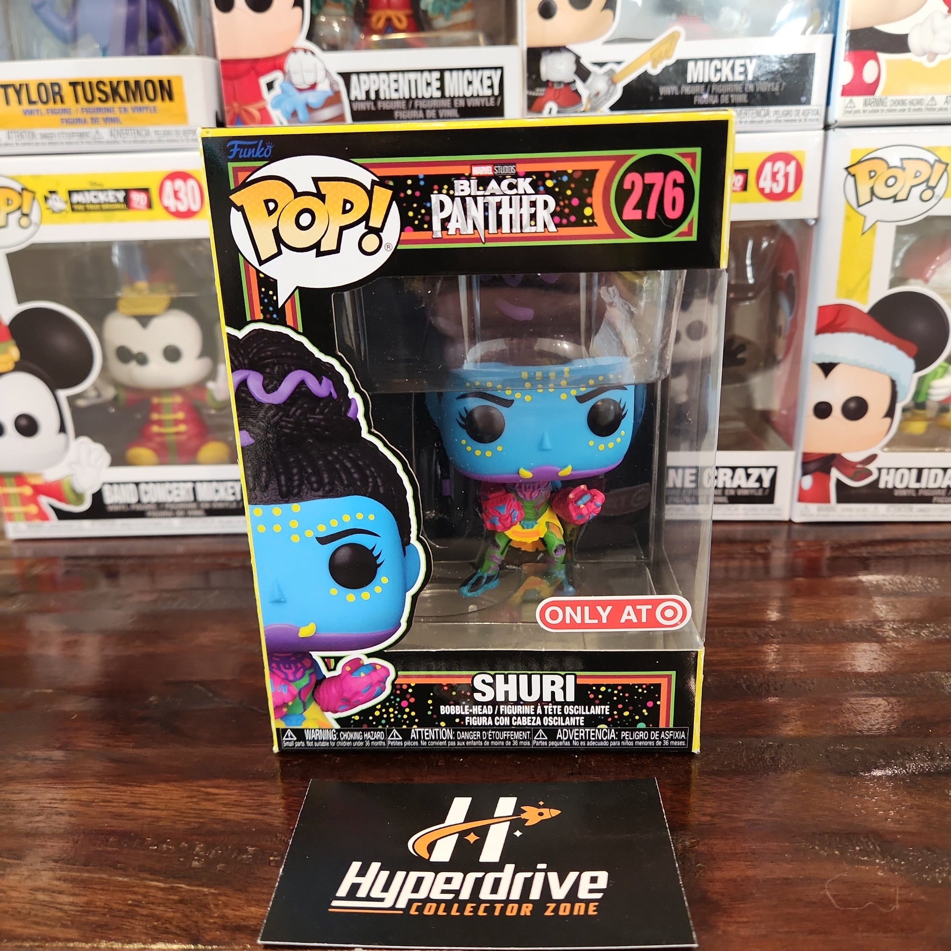 Marvel Black Panther Shuri Blacklight Funko Pop! Vinyl Figure #276 Funko