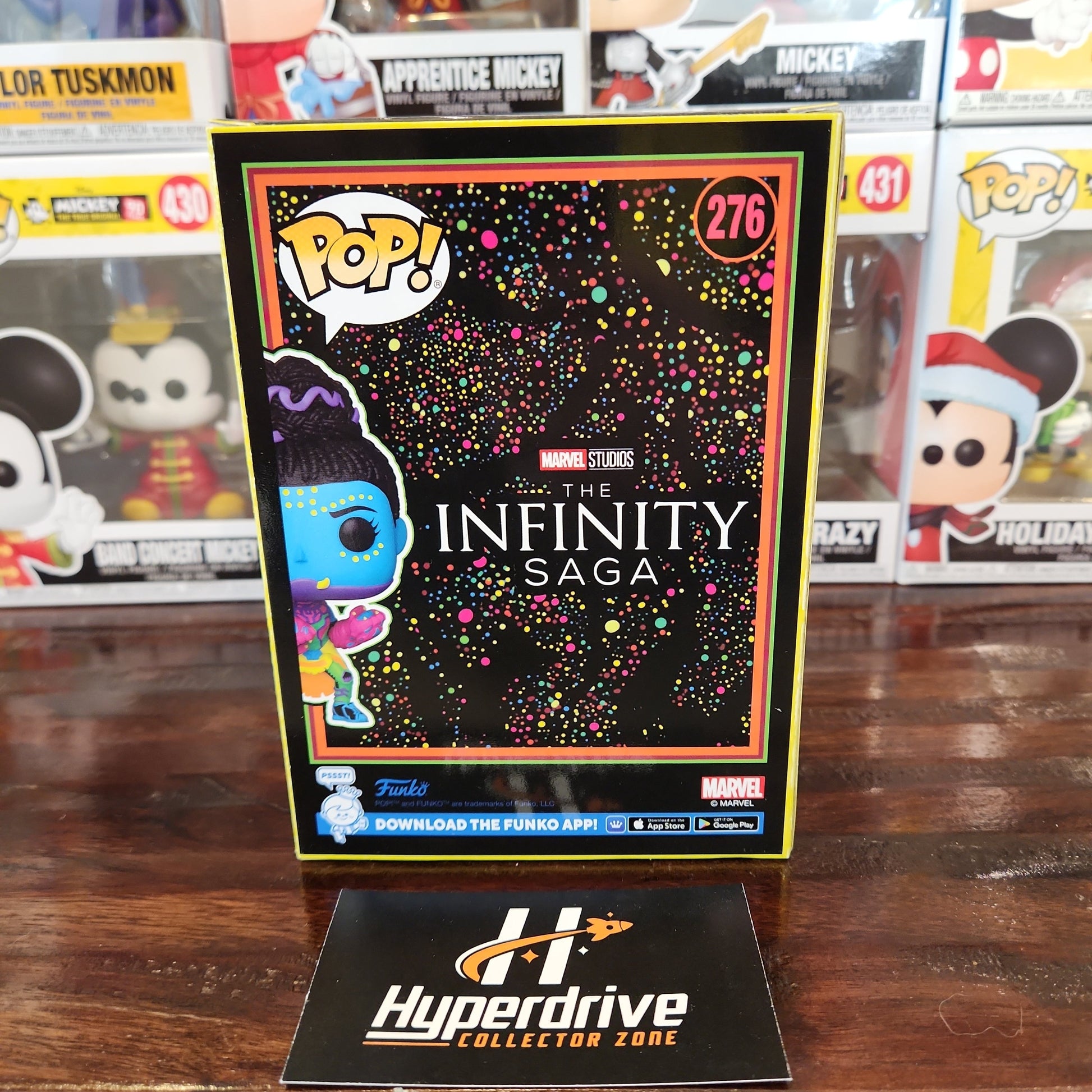 Marvel Black Panther Shuri Blacklight Funko Pop! Vinyl Figure #276 Funko