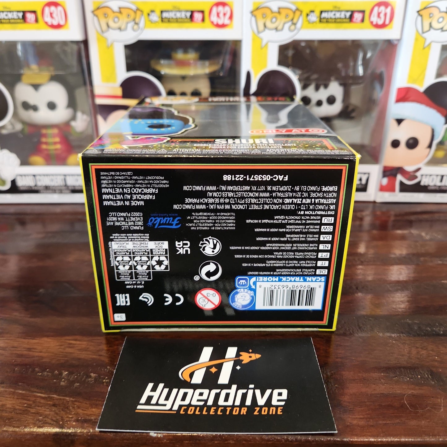 Marvel Black Panther Shuri Blacklight Funko Pop! Vinyl Figure #276 Funko