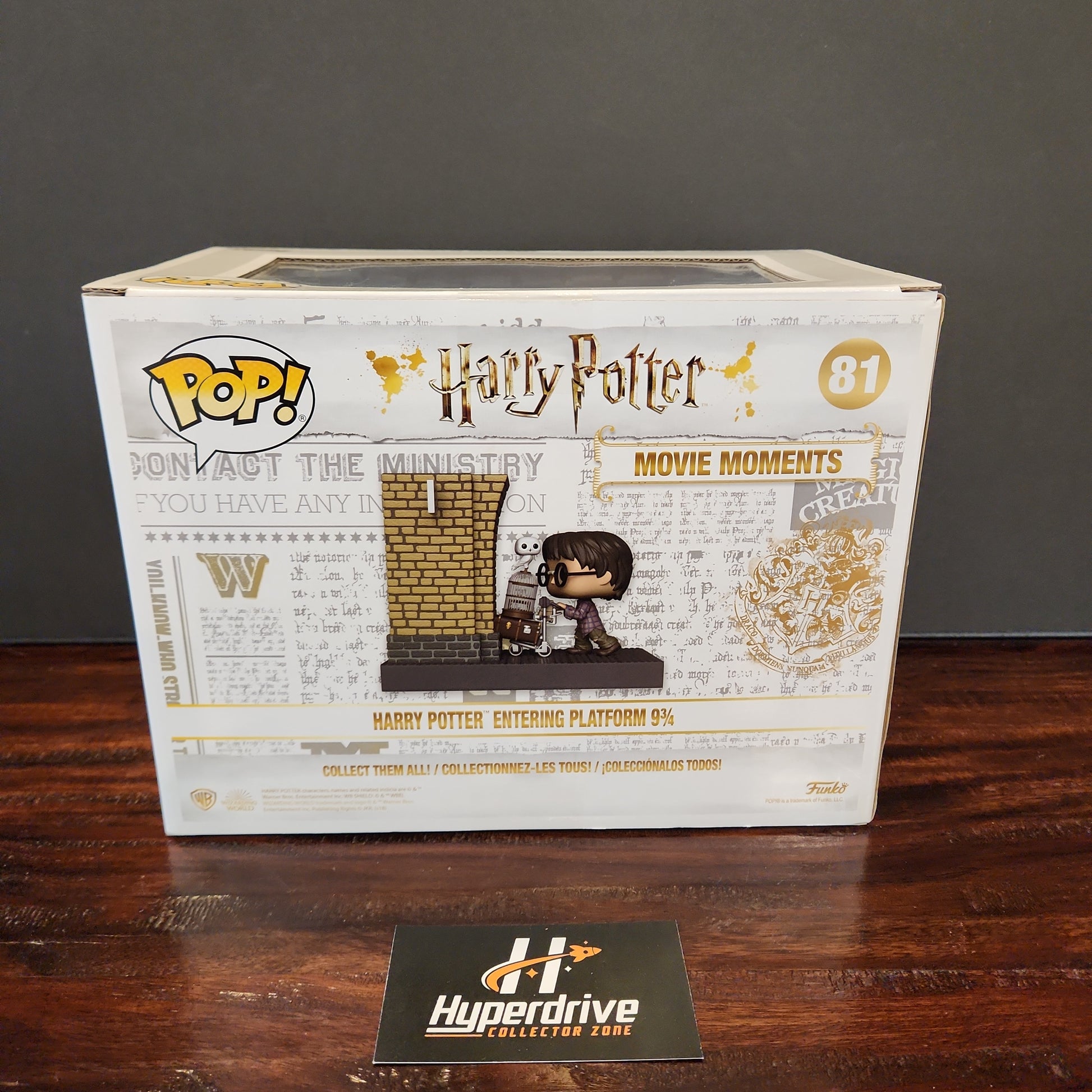 Harry Potter Entering Platform 9 3/4 Funko PoP! Vinyl Movie Moment Exclusive Funko