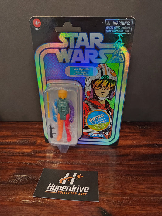 Star Wars: Retro Collection Luke Skywalker Snowspeeder  (Prototype Edition) - Orange Helmet Hasbro