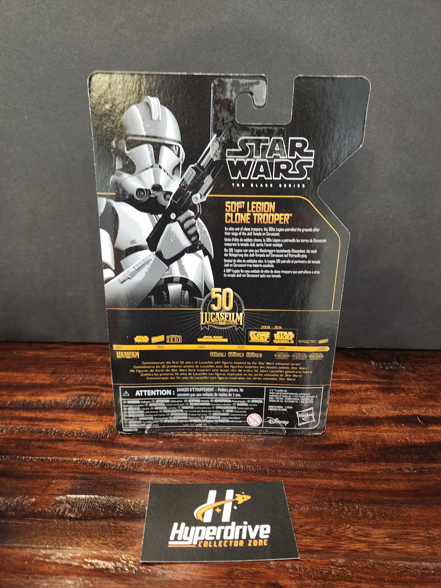 Star Wars: The Black Series Archive Collection 501st Legion Clone Trooper Hasbro