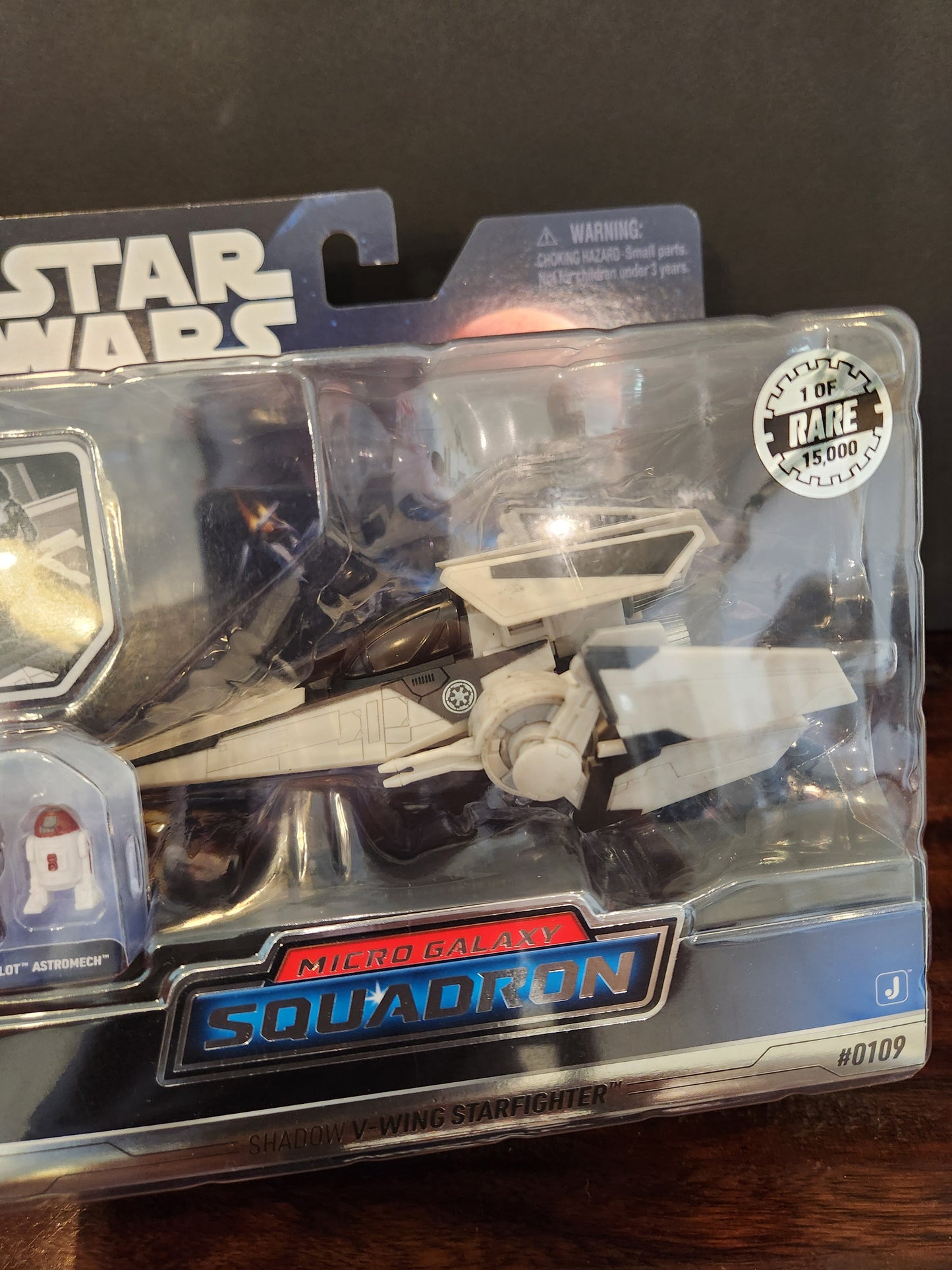 Star Wars Micro Galaxy Squadron Shadow V-Wing Starfighter RARE Hasbro