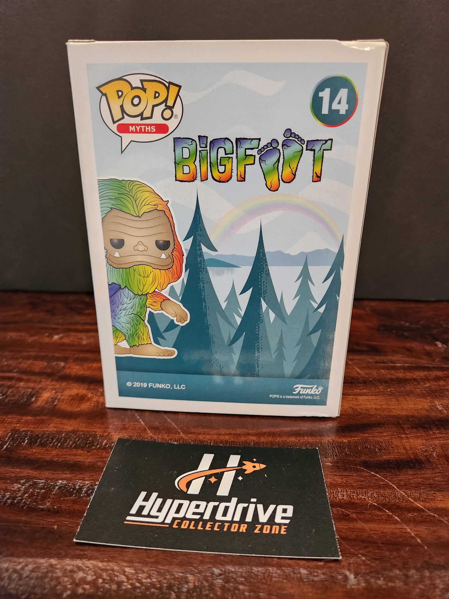 Myths Bigfoot (Rainbow) Funko PoP! Vinyl Figure Funko