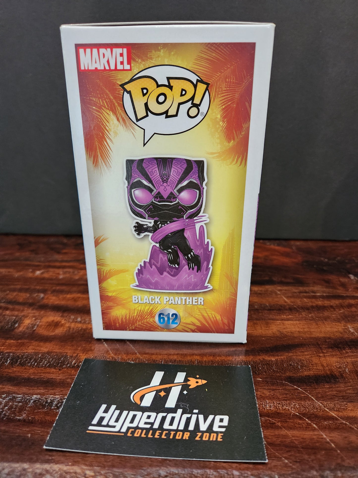 Marvel Black Panther Funko PoP! Vinyl Figure Glow in the Dark Exclusive Funko