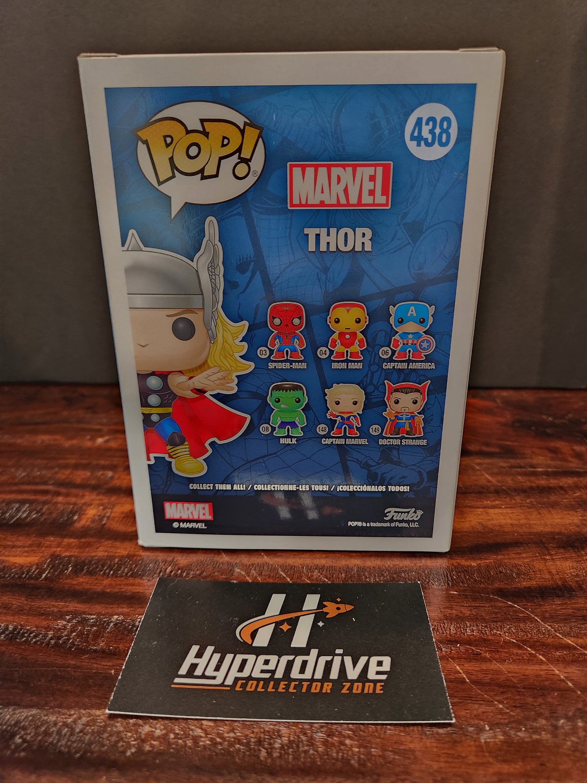 Marvel Classic Thor Funko PoP! Vinyl Figure Exclusive Funko