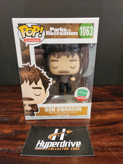 Parks and Recreation Ron Swanson Dancing Funko PoP! Vinyl Figure Exclusive Funko