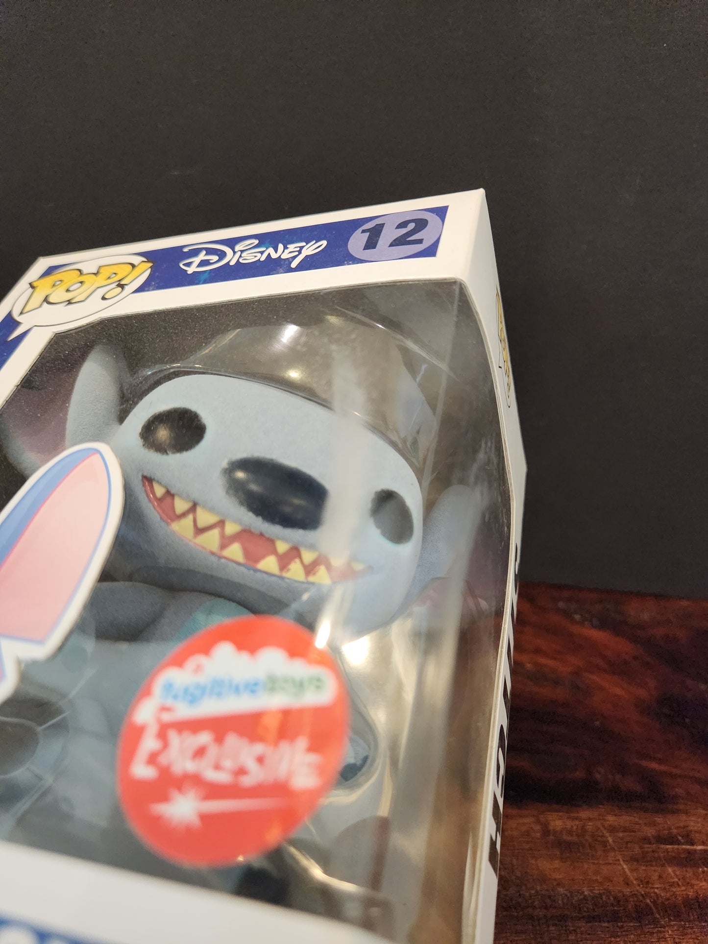 Disney Stitch Flocked Funko PoP! Vinyl Figure Exclusive Funko