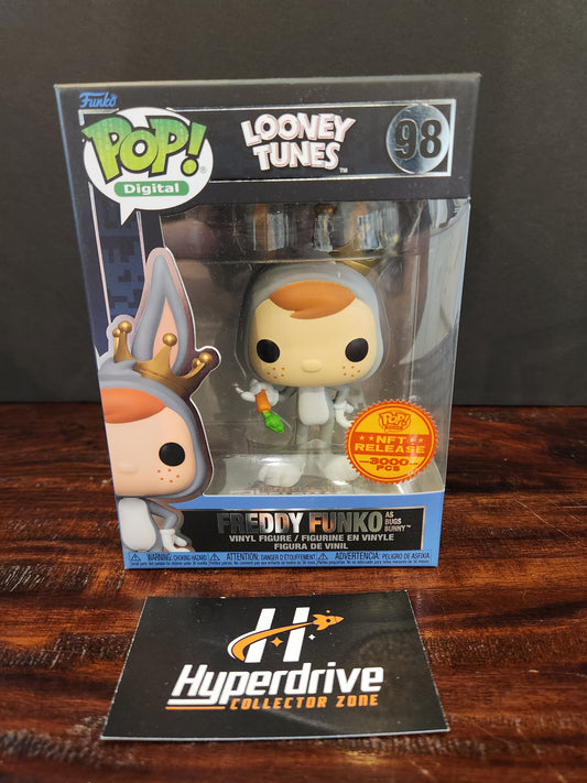 Looney Tunes Freddy Funko as Bugs Bunny Funko PoP! Vinyl Figure NFT Release Exclusive Funko