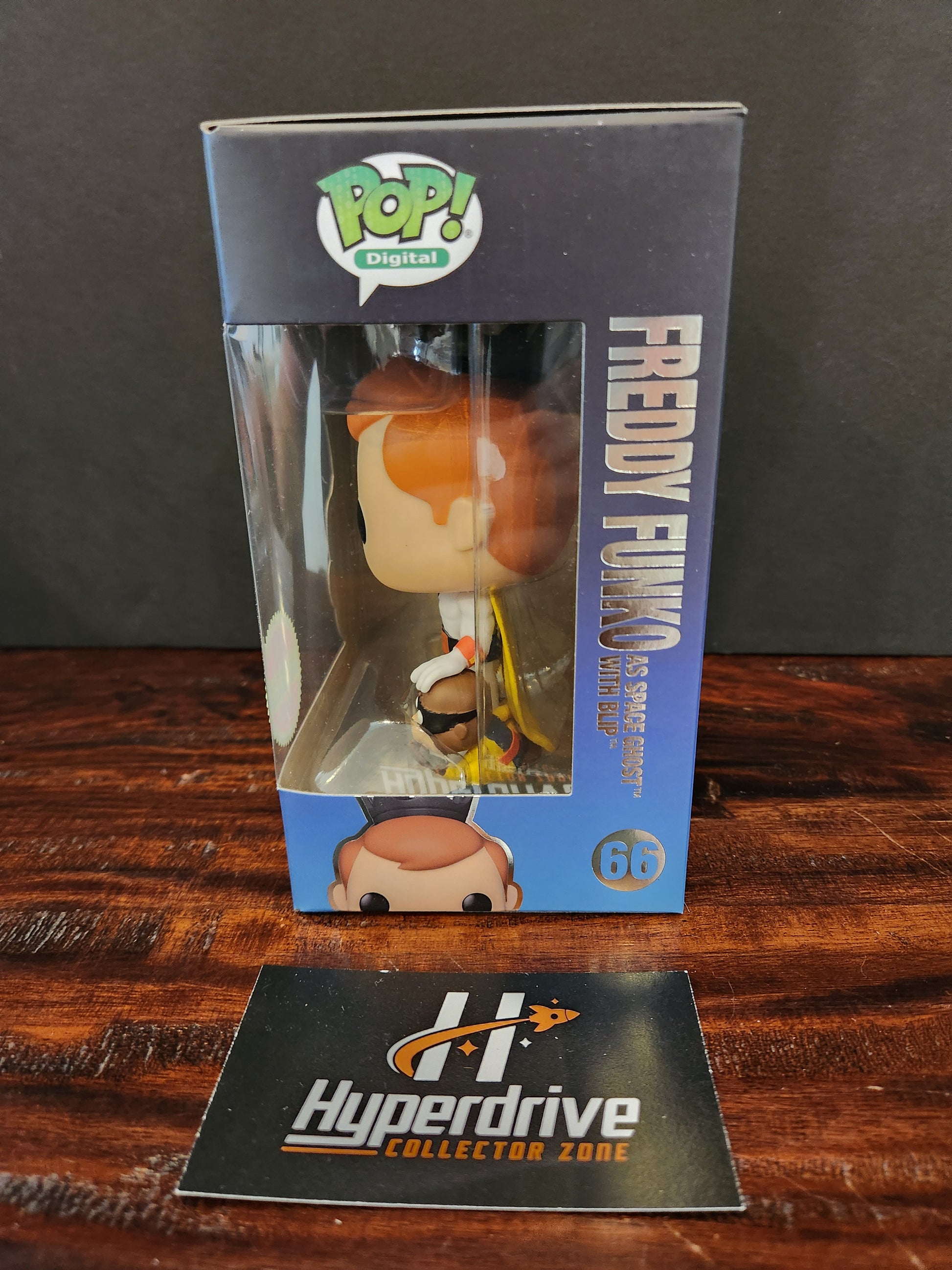 Hannah Barbara Freddy Funko as Space Ghost with Blip Funko PoP! Vinyl Figure NFT Release Exclusive Funko