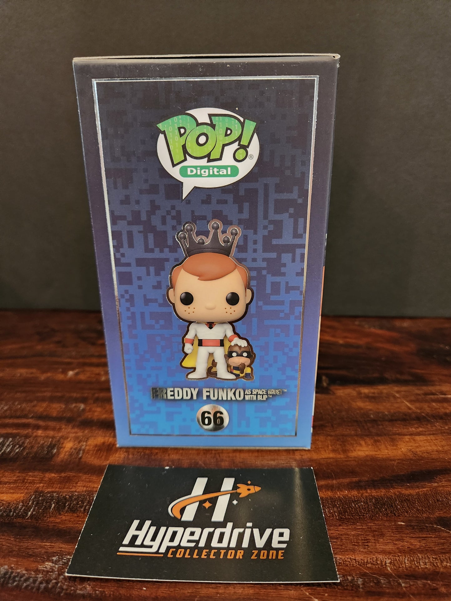 Hannah Barbara Freddy Funko as Space Ghost with Blip Funko PoP! Vinyl Figure NFT Release Exclusive Funko