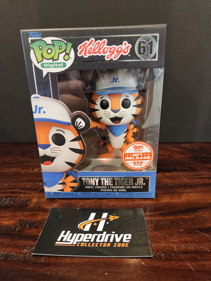 Ad Icons Kellogg's Tony the Tiger Jr. Funko PoP! Vinyl Figure GRAIL NFT Release Exclusive Funko