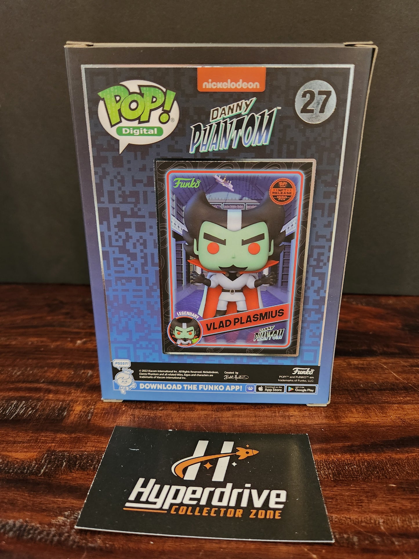 Nickelodeon Danny Phantom Vlad Plasmius Funko PoP! Vinyl Figure NFT Release Exclusive Funko