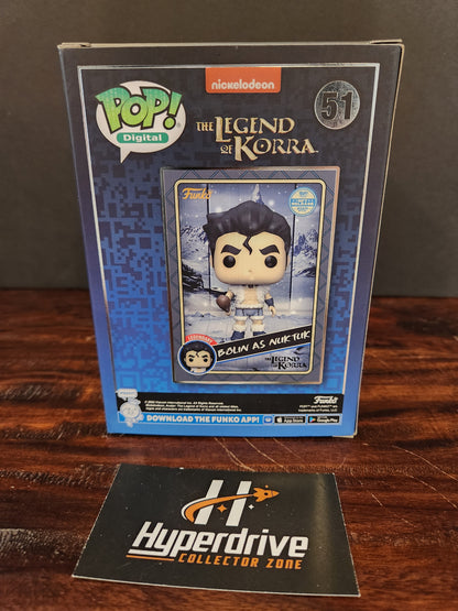 Nickelodeon The Legend of Korra Bolin as Nuktuk Funko PoP! Vinyl Figure NFT Release Exclusive Funko