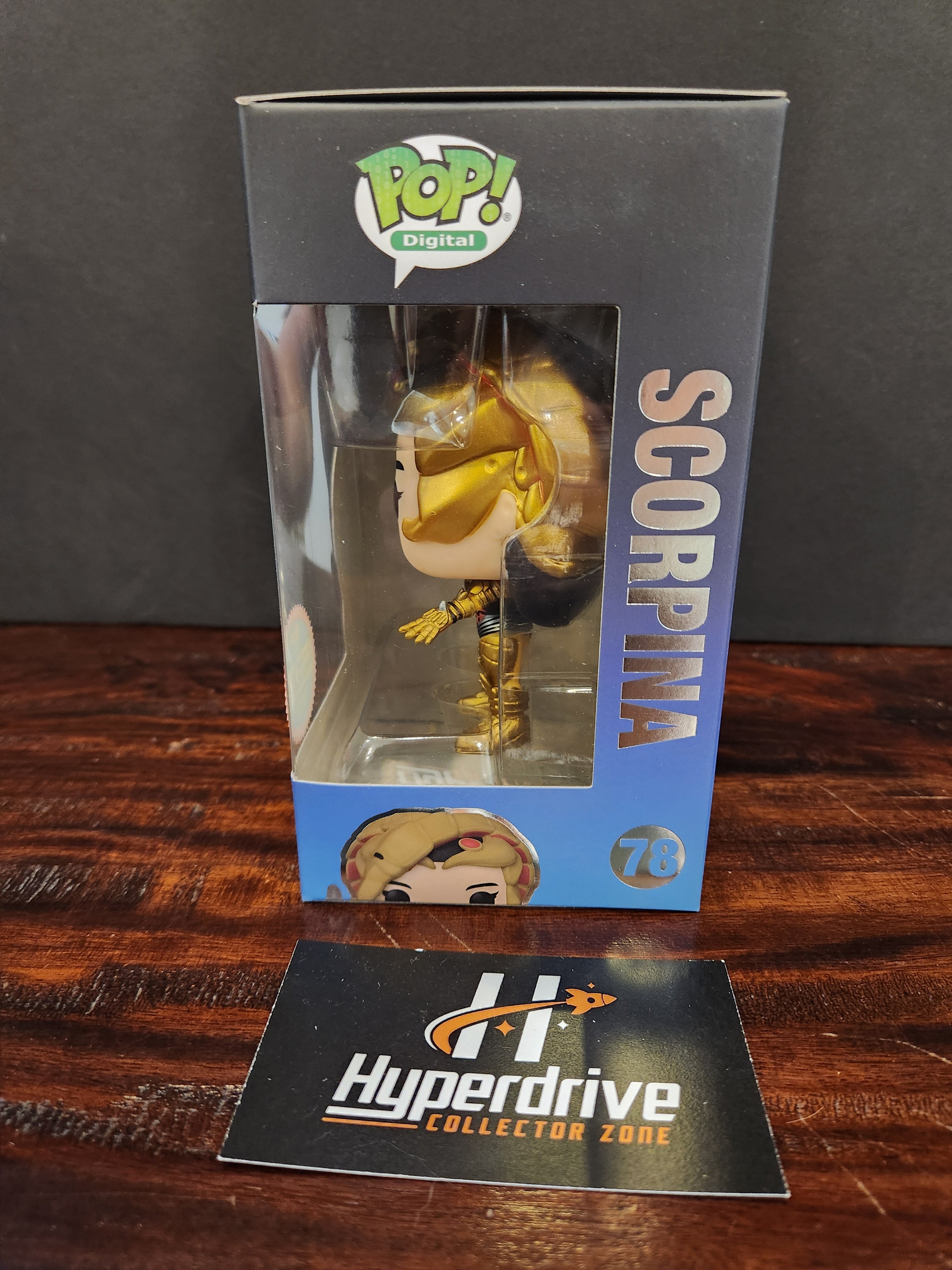 FUNKO POP! online DIGITAL #78 SCORPINA POWER RANGERS *LE 1875* NFT EXCLUSIVE NEW