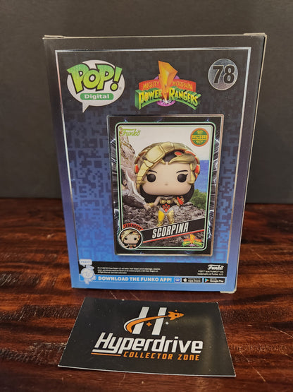 Mighty Morphin Power Rangers Scorpina Funko PoP! Vinyl Figure NFT Release Exclusive Funko