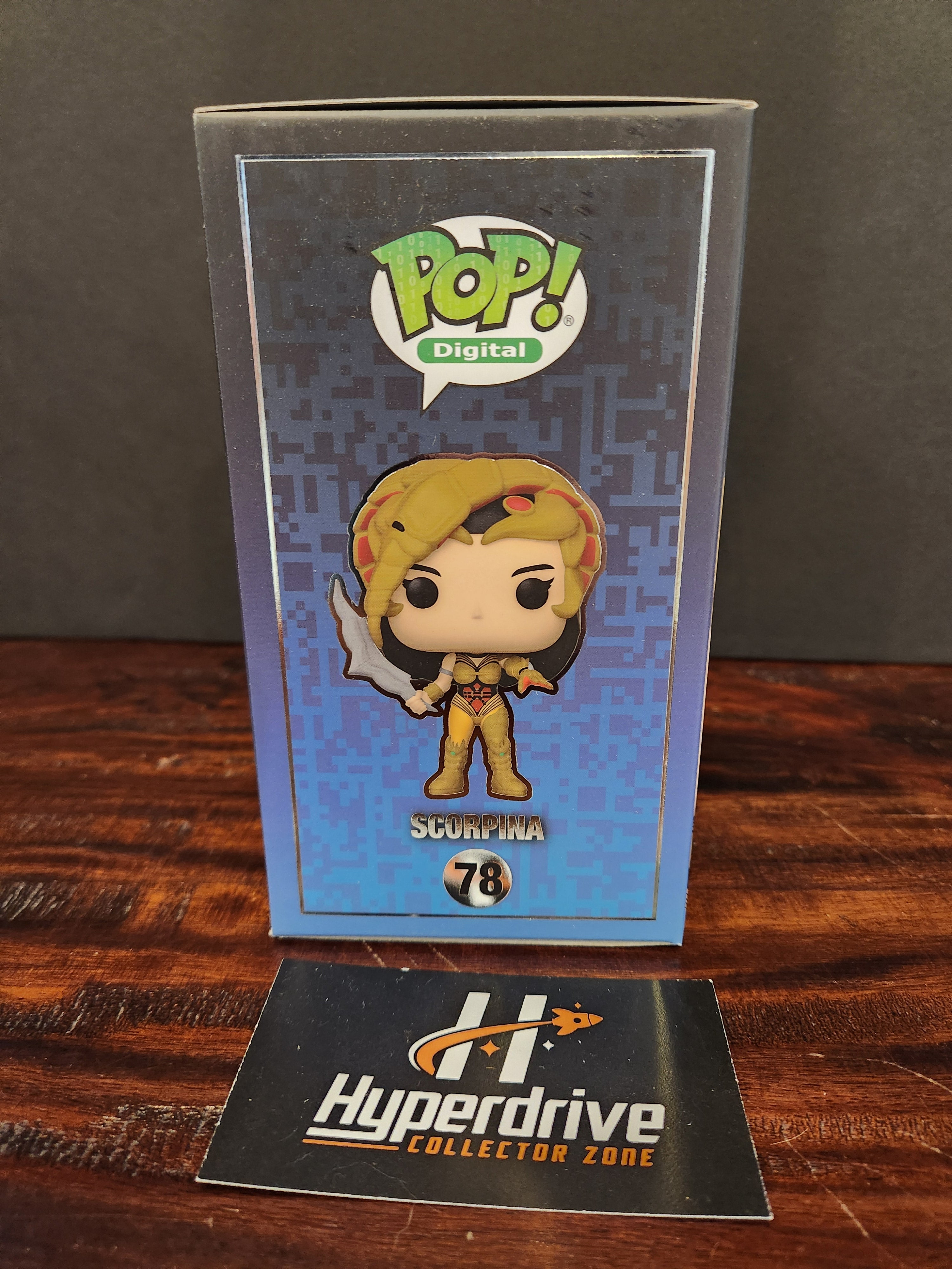 FUNKO POP! DIGITAL #78 SCORPINA store POWER RANGERS *LE 1875* NFT EXCLUSIVE NEW