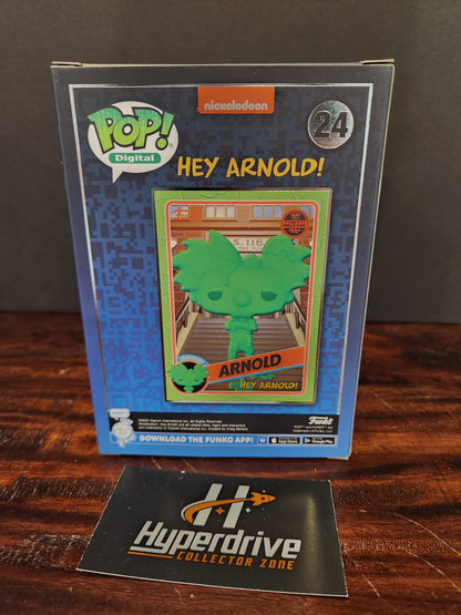 Nickelodeon Hey Arnold! Arnold Shortman Funko PoP! Vinyl Figure NFT Release Exclusive Funko