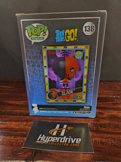 DC Teen Titans GO! Slade Funko PoP! Vinyl Figure NFT Release Exclusive Funko