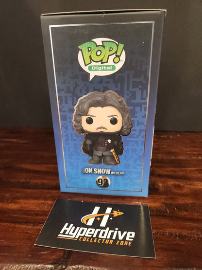 Game of Thrones Jon Snow Wildling Funko PoP! Vinyl Figure NFT Release Exclusive Funko