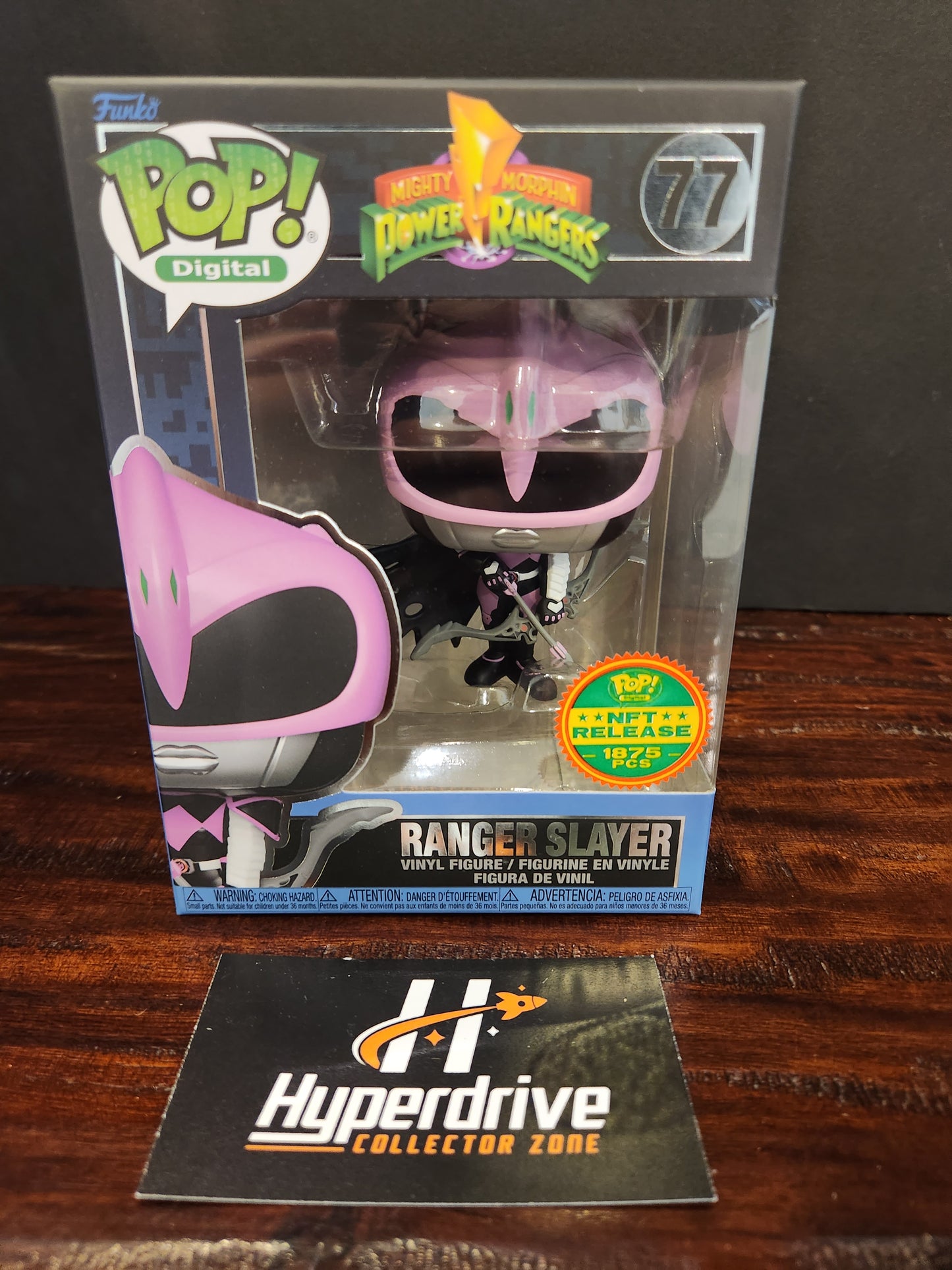 Mighty Morphin Power Rangers Ranger Slayer Funko PoP! Vinyl Figure NFT Release Exclusive Funko