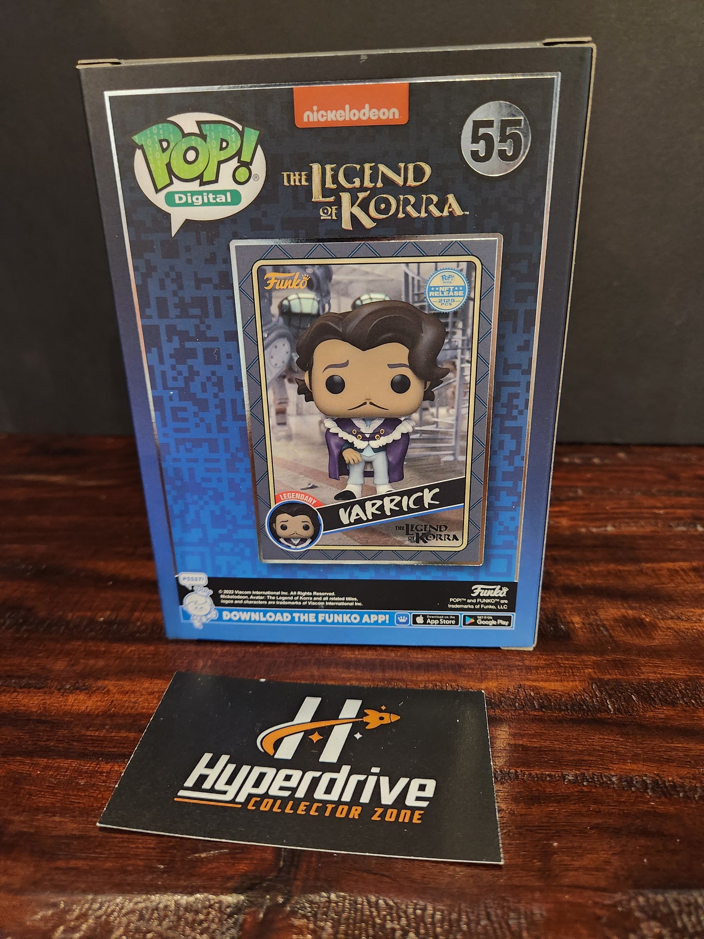 Nickelodeon The Legend of Korra Varrick Funko PoP! Vinyl Figure NFT Release Exclusive (Copy) Funko