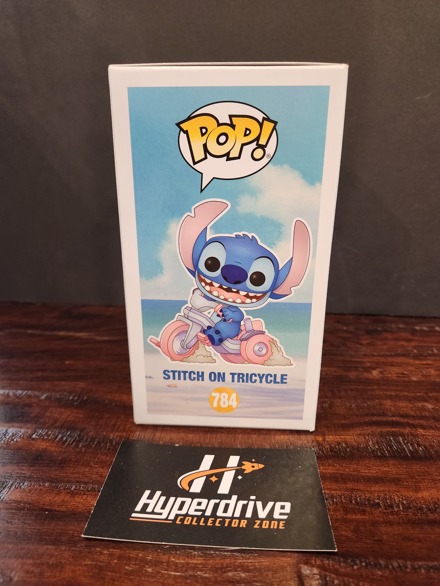 Disney Stitch on Tricycle Funko PoP! Vinyl Figure Exclusive Funko