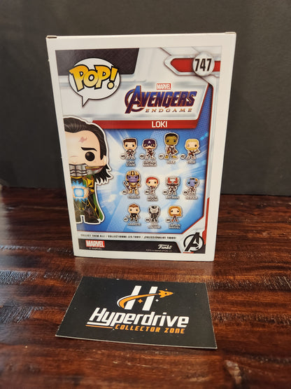 Marvel Avengers Endgame Loki Funko PoP! Vinyl Figure Glow in the Dark Exclusive Funko