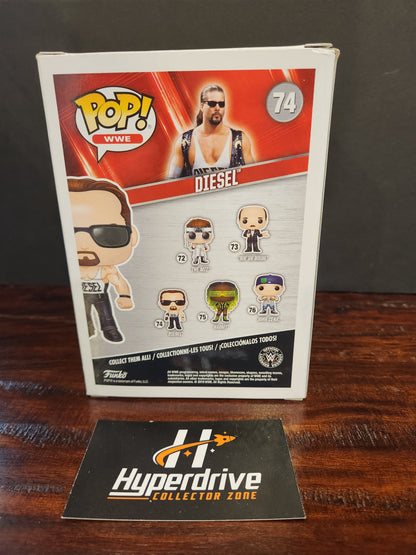 WWE Diesel Funko PoP! Vinyl Figure SIGNED w/ JSA Funko