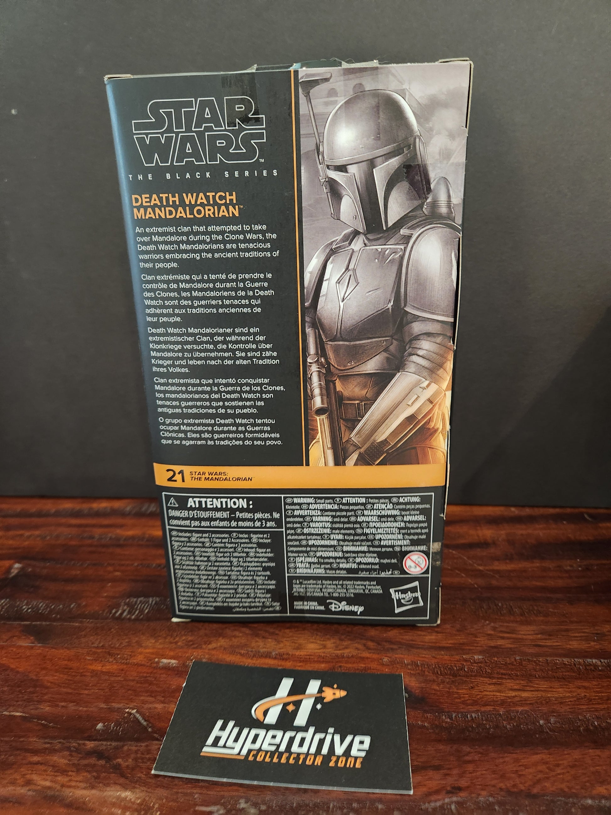 Star Wars: The Black Series The Mandalorian Death Watch Mandalorian Hasbro