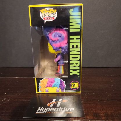 Rocks Jimi Hendrix Blacklight Funko PoP 2021 Fall Convention Exclusive Funko