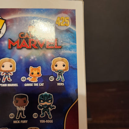 Marvel Captain Marvel CHASE Funko PoP Vinyl Figure #425 Funko