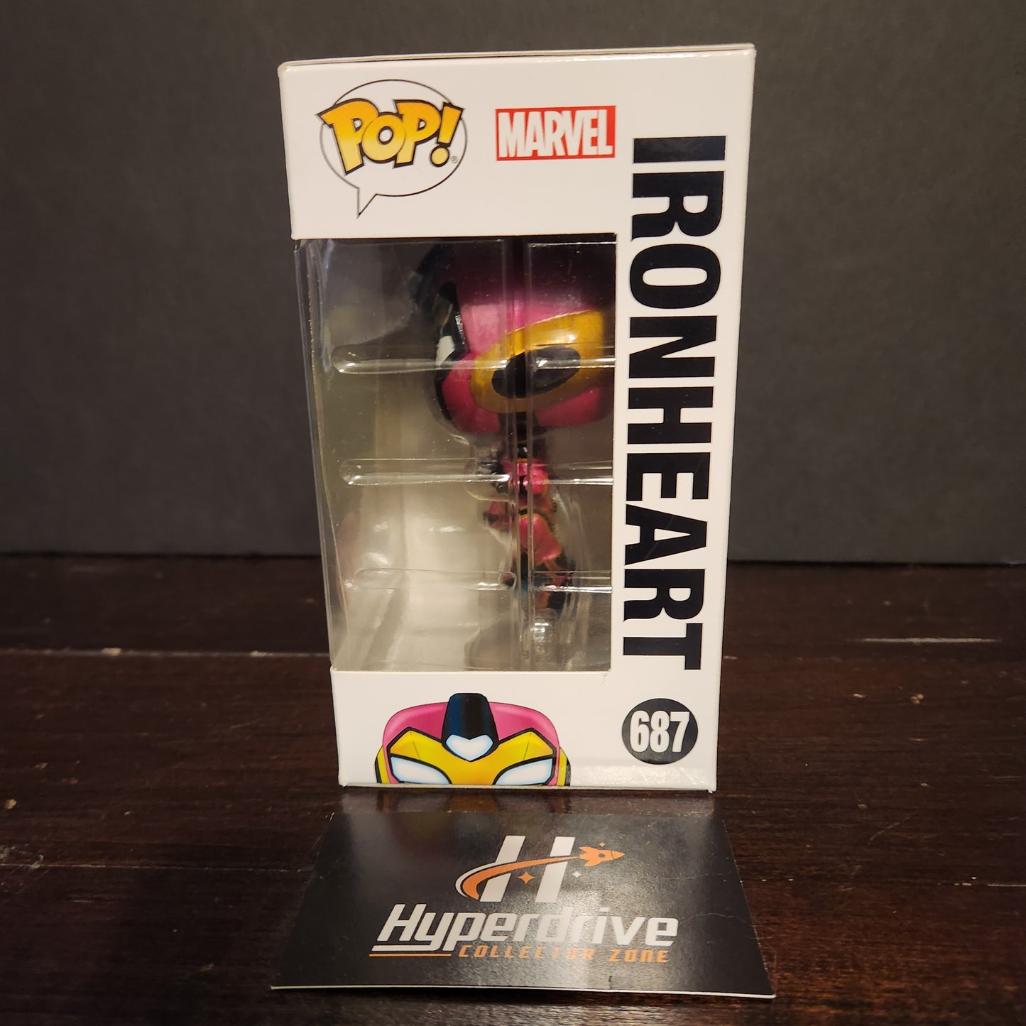 Marvel Ironheart Glow in the Dark CHASE Funko PoP Vinyl Figure #687 Funko