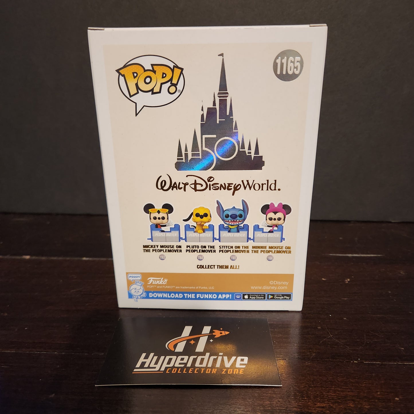 Disney Stitch on the Peoplemover Funko PoP Vinyl Figure #1165 Funko