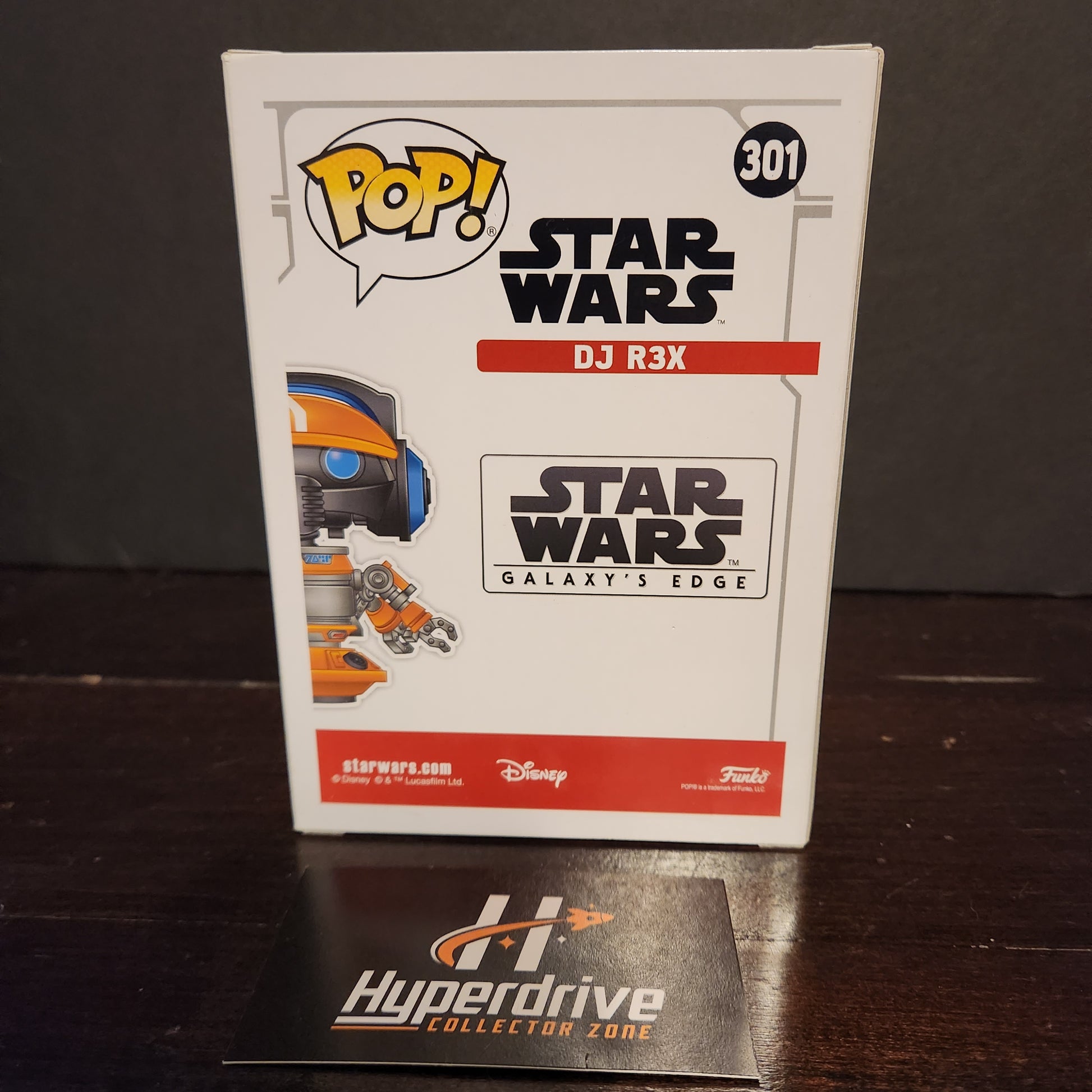 Star Wars Galaxy's Edge DJ R3X Funko PoP Vinyl Figure #301 Funko