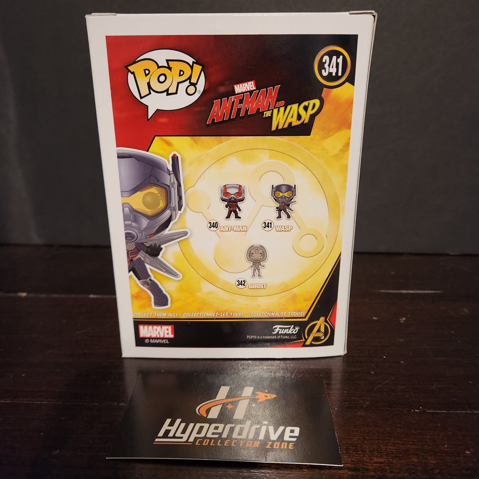 Marvel Ant-Man & the Wasp Wasp CHASE Funko PoP Vinyl Figure #341 Funko