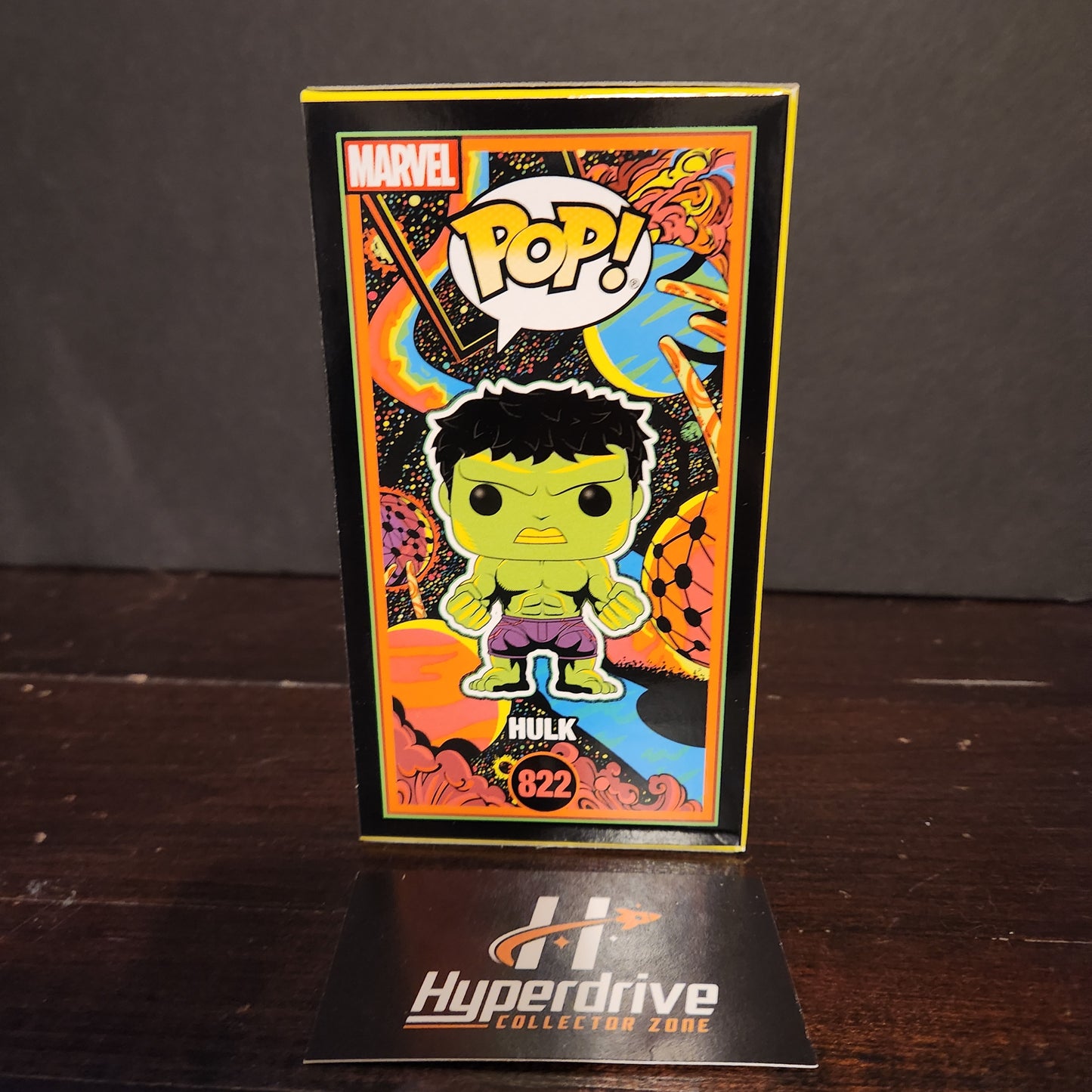 Marvel Hulk Blacklight Funko PoP Vinyl Figure #822 Funko