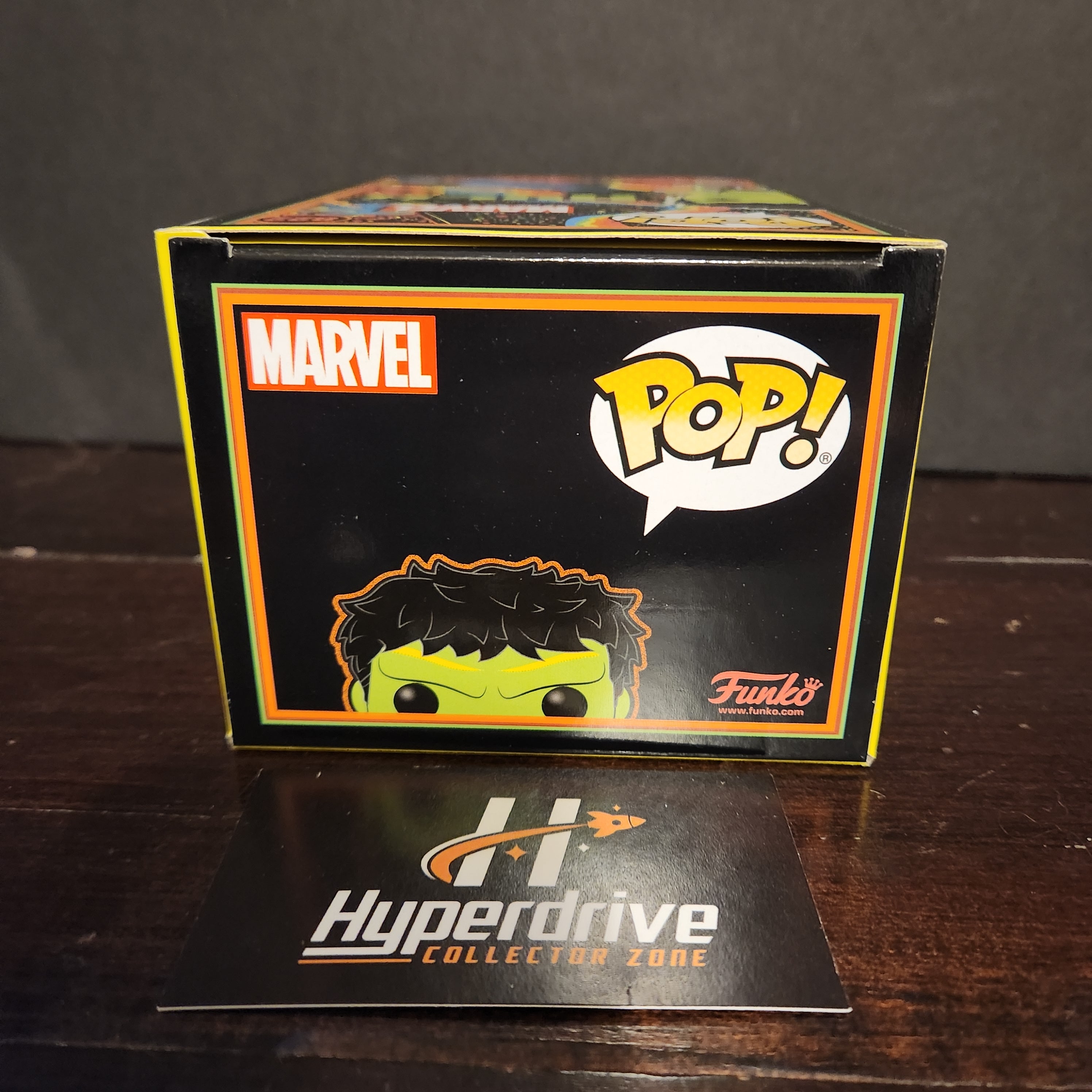 Funko POP! Marvel BlackLight Hulk Funko Shop Exclusive. popular #822 Brand New In Hand