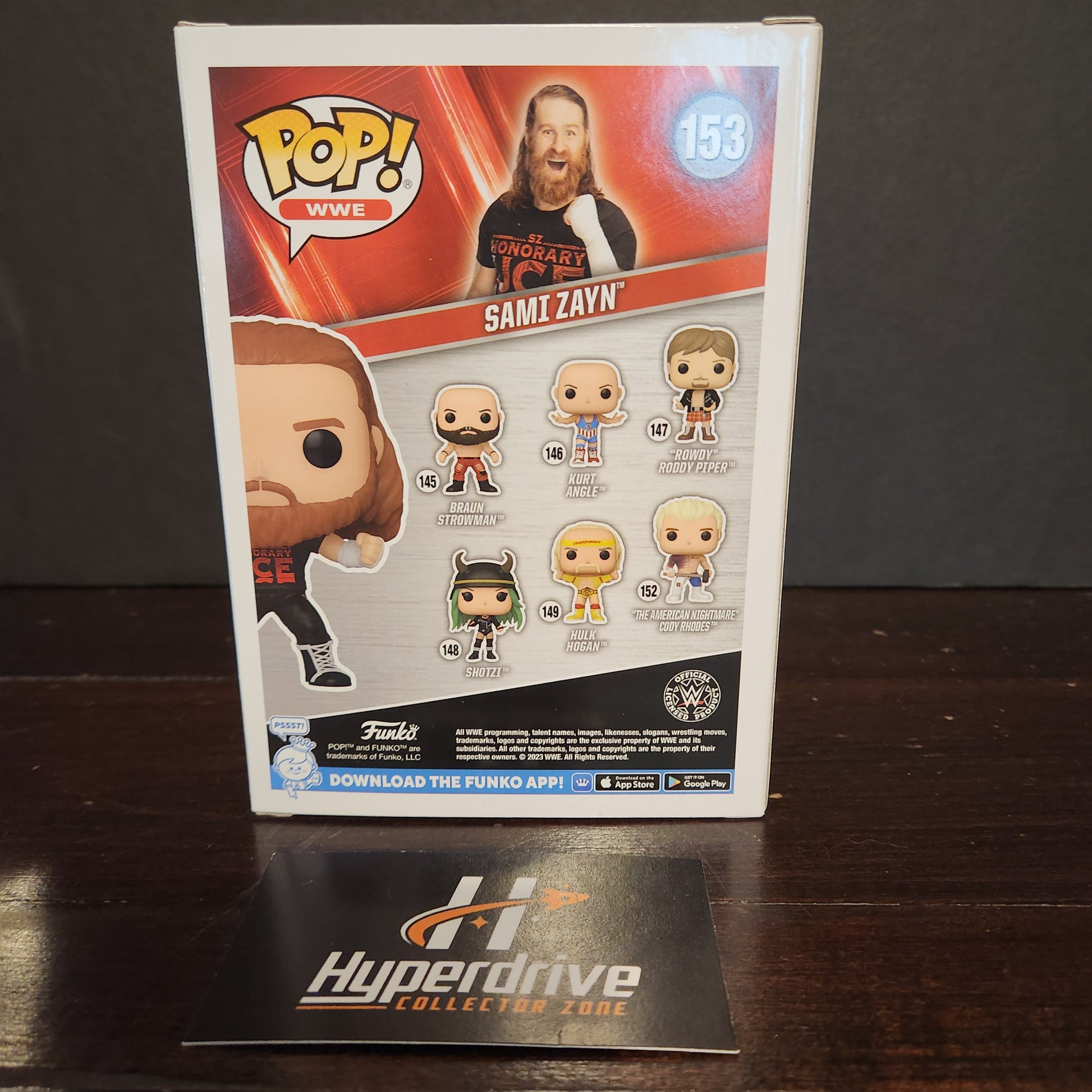 WWE Sammy Zayn Funko PoP! Vinyl Figure #153 Funko