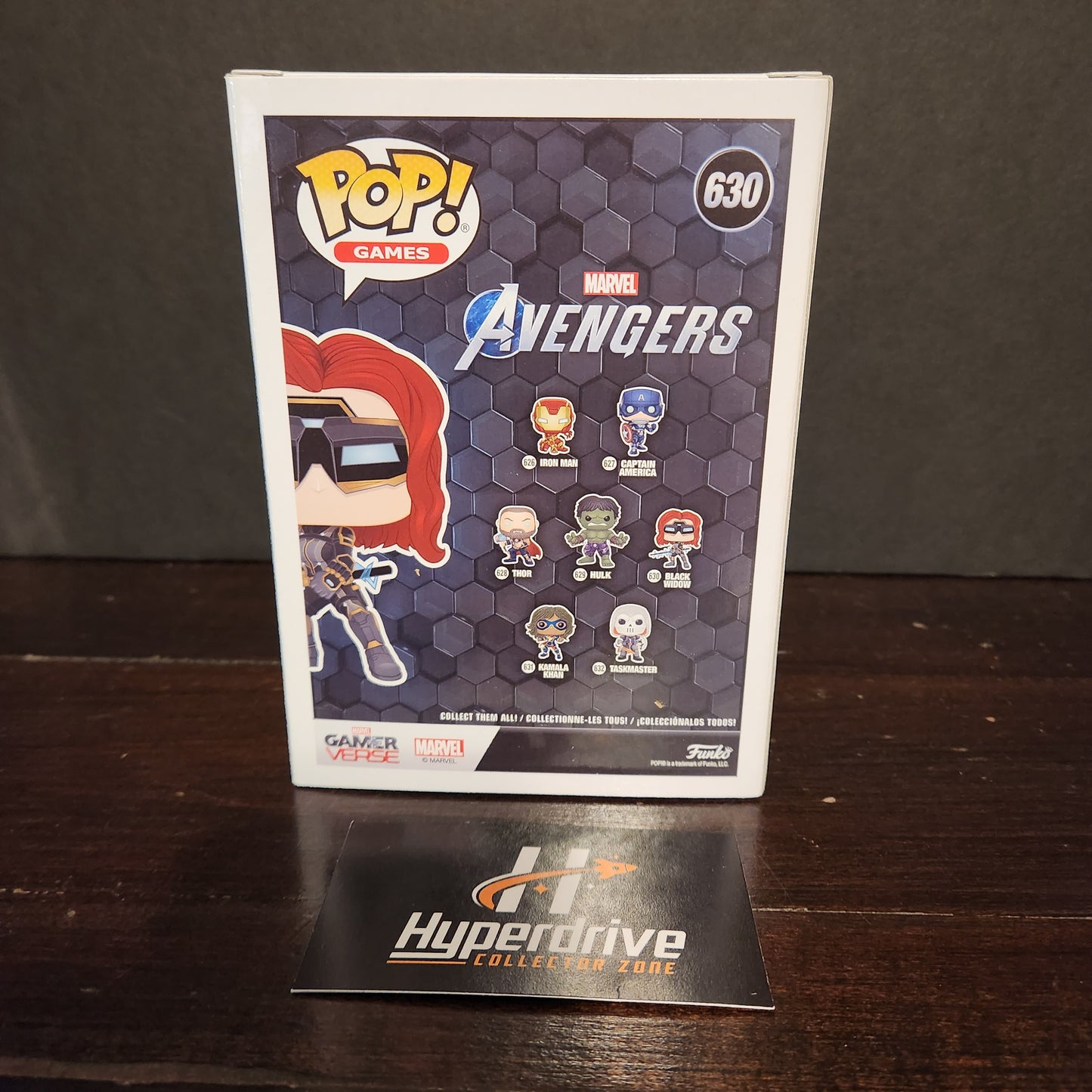 Marvel Gamer-Verse Black Widow CHASE Funko PoP! Vinyl Figure #630 Funko