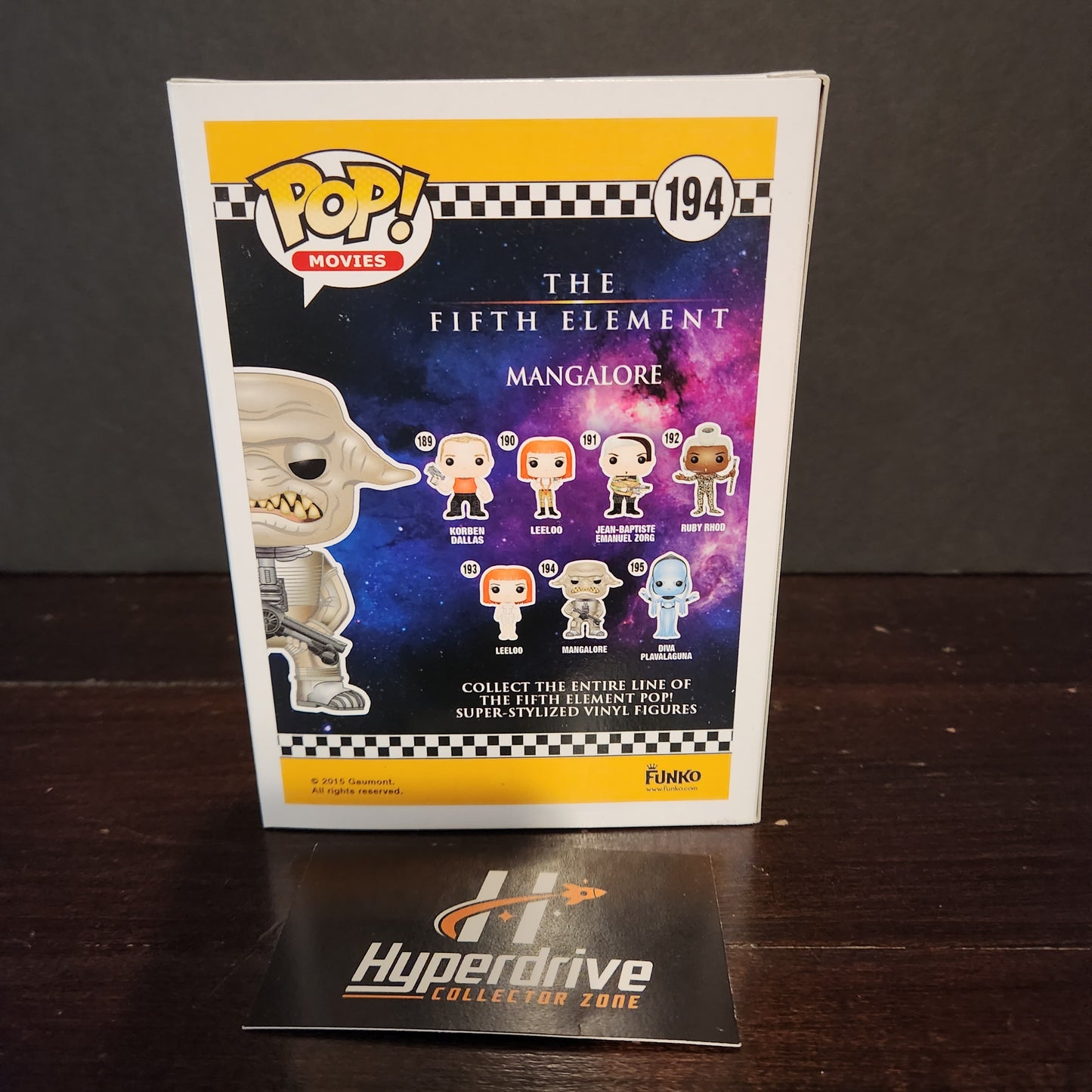 The Fifth Element Mangalore Funko PoP! Vinyl Figure #194 Funko