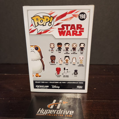 Star Wars: The Last Jedi Porg Flocked CHASE Funko PoP! Vinyl Figure #198 Funko