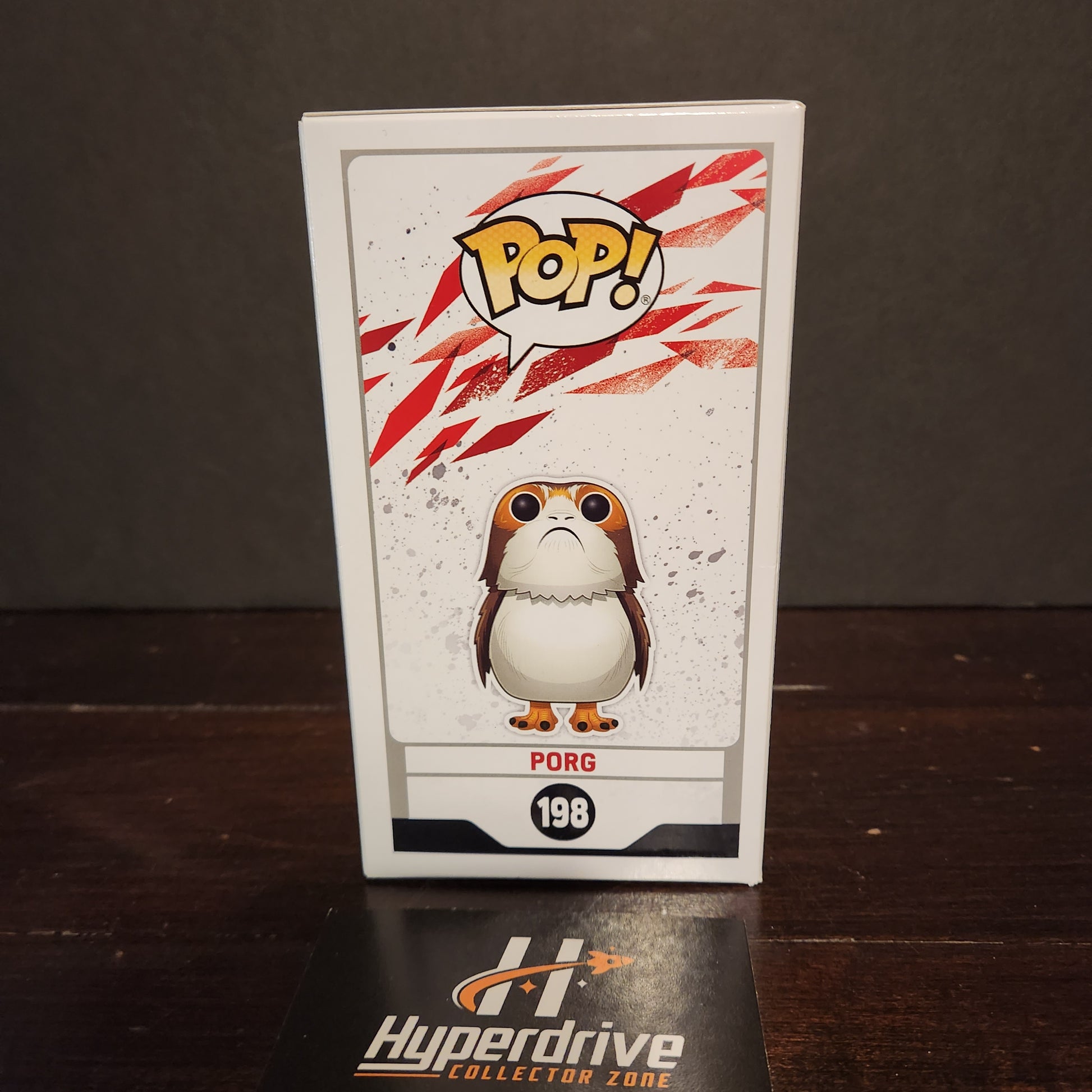 Star Wars: The Last Jedi Porg Flocked CHASE Funko PoP! Vinyl Figure #198 Funko