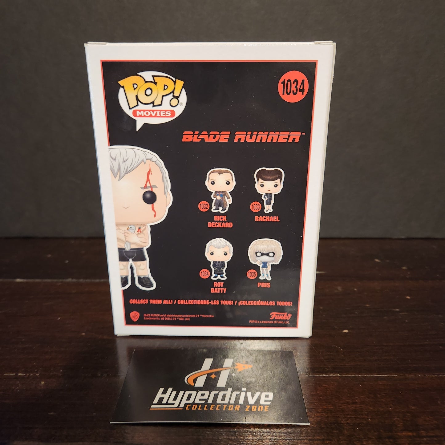 Blade Runner Roy Batty CHASE Funko PoP! Vinyl Figure #1034 Funko