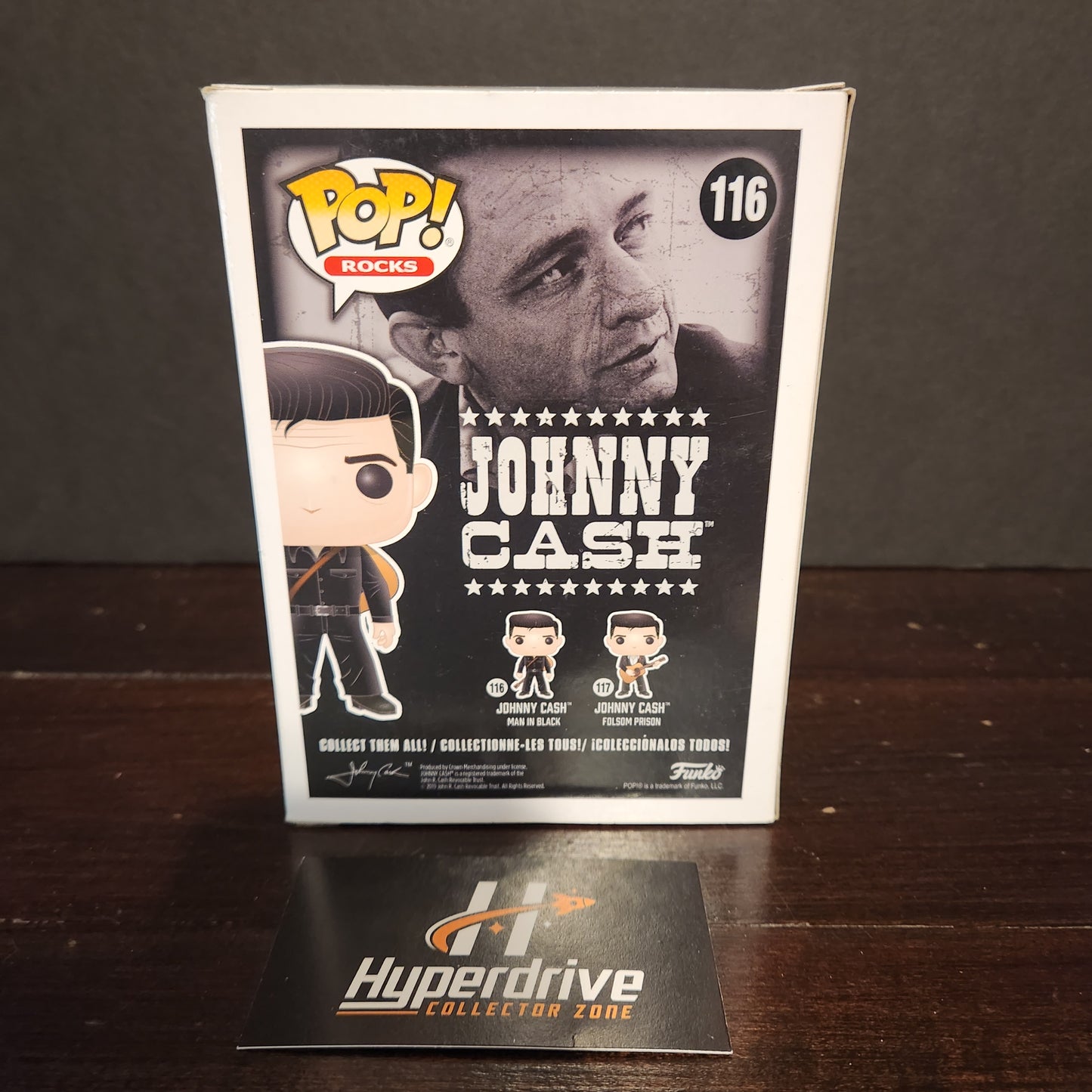 Rocks Johnny Cash Funko PoP! Vinyl Figure #116 Funko