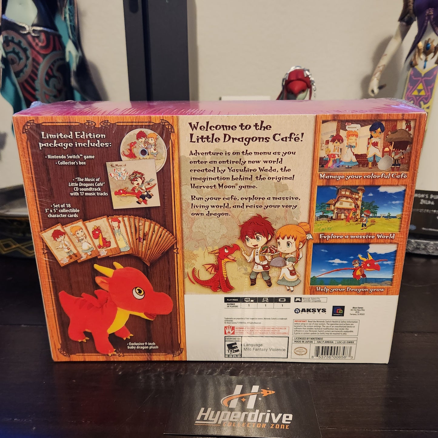 Little Dragons Cafe Limited Edition for Nintendo Switch SEALED Nintendo